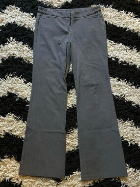 Joe B Y2K Low Rise Grey Bootcut Dressy Pants Women’s 7